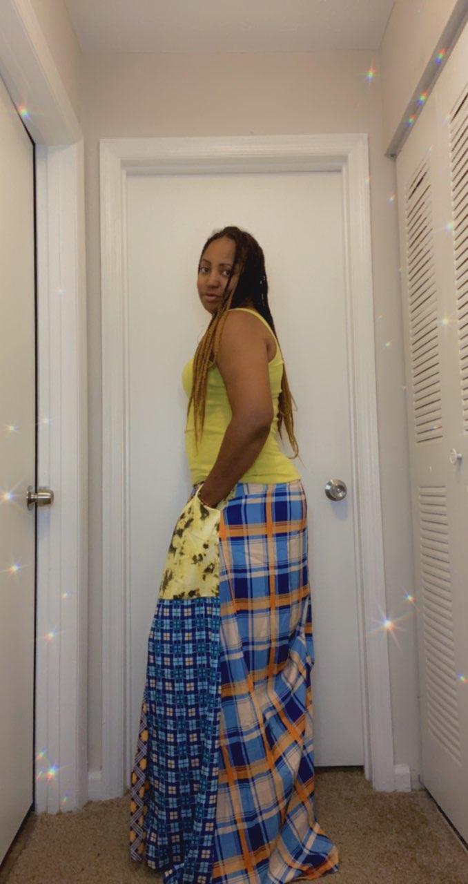 Patch skirt
