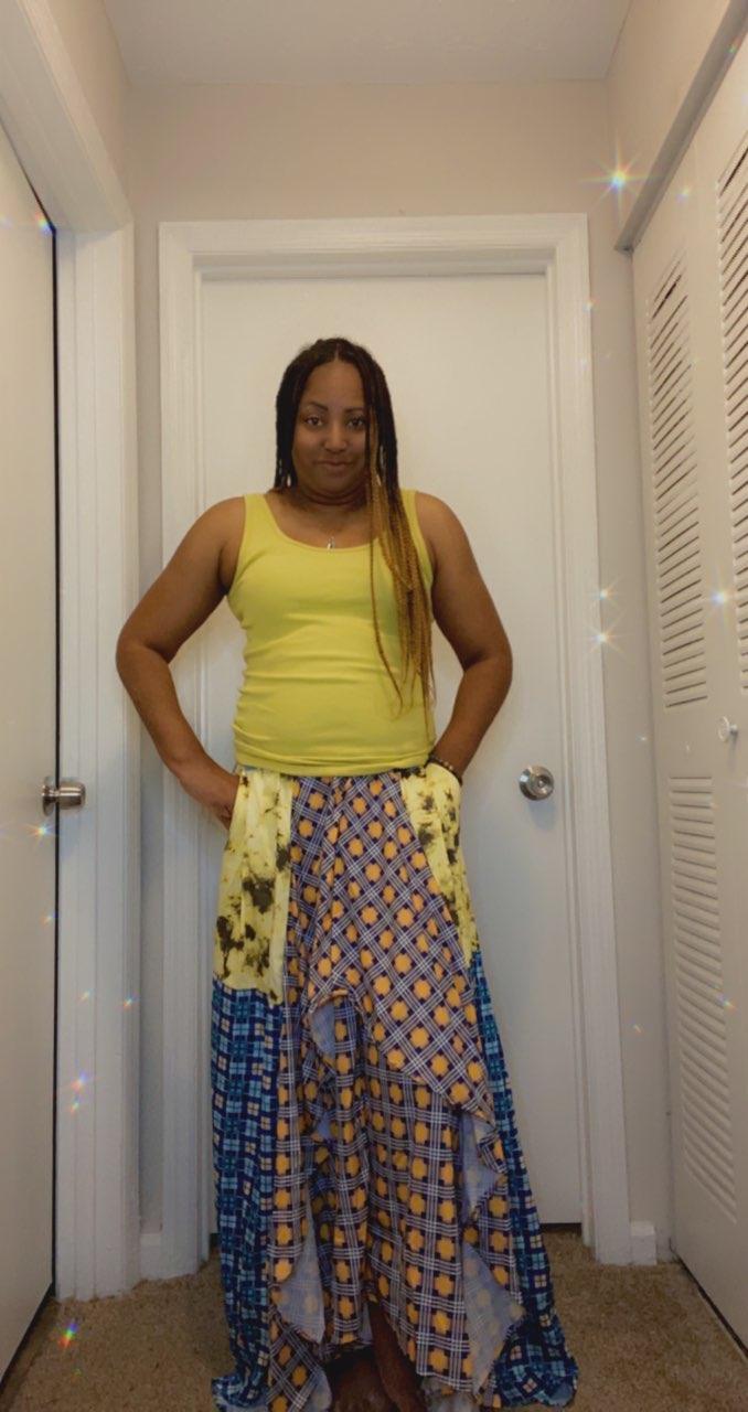 Patch skirt