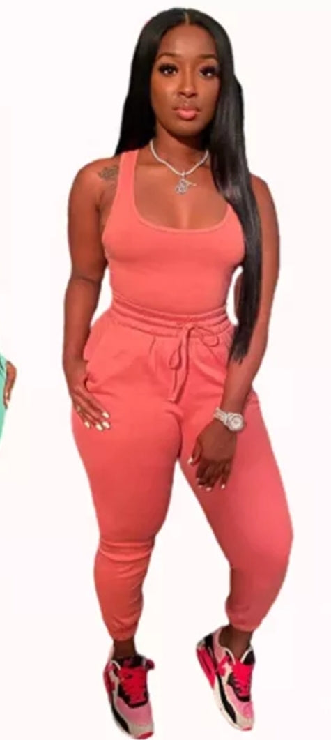 Streetwear Tracksuit Women Two 2 Piece Set